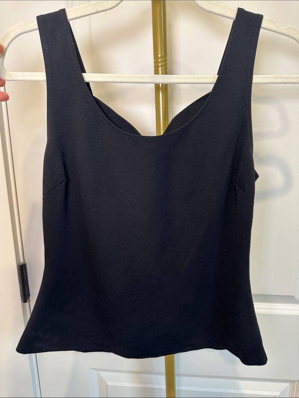 Saks Fifth Avenue Women's Black Tank Top